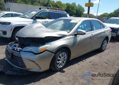 2016 Toyota Camry Le из США, поврежденный, VIN 4T4BF1FK4GR542745